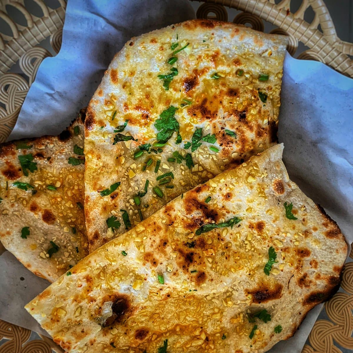 Chilli & Garlic Naan