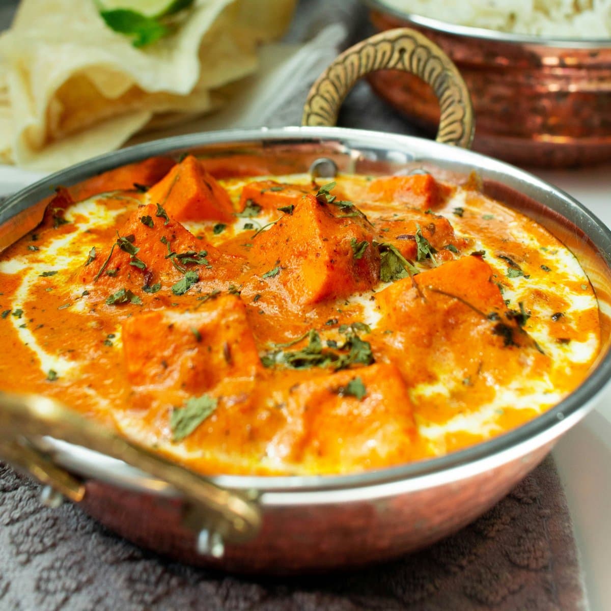 Paneer Butter Masala (Vegetarian)